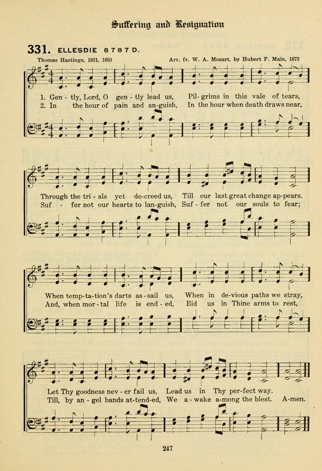 The Evangelical Hymnal page 249