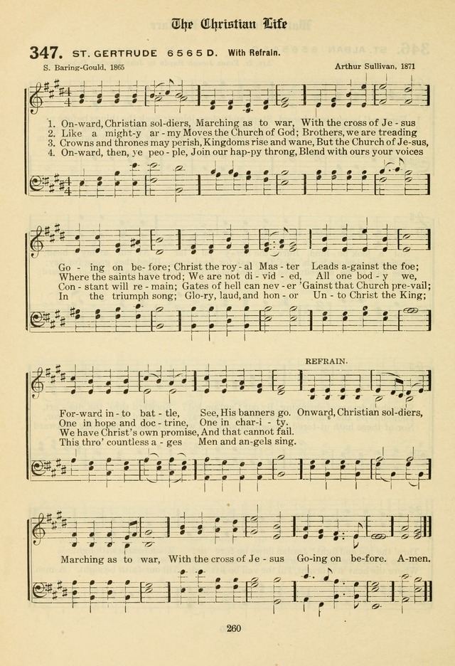 The Evangelical Hymnal page 262