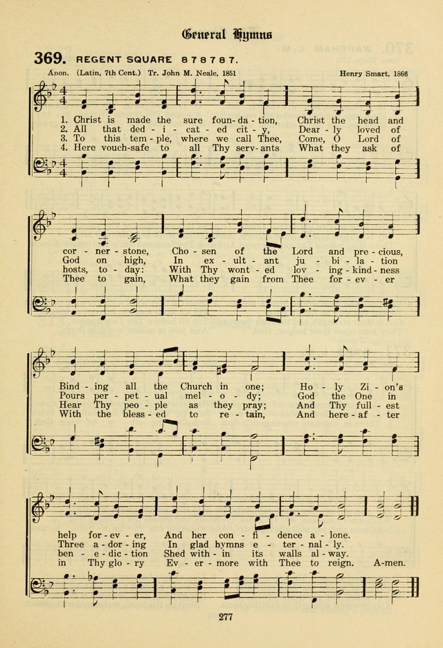 The Evangelical Hymnal page 279