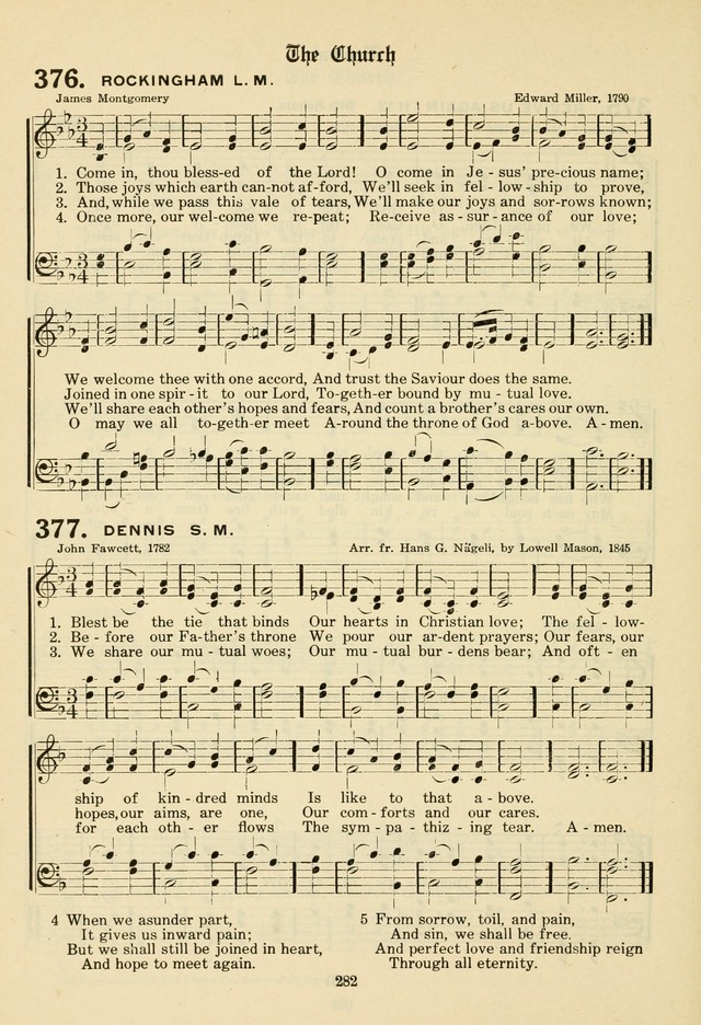 The Evangelical Hymnal page 284