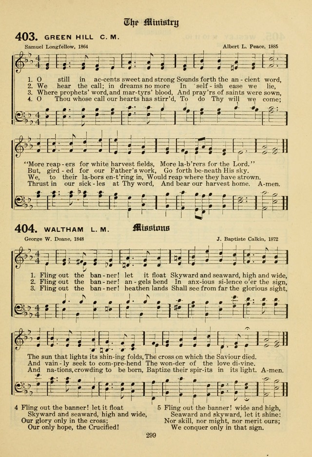 The Evangelical Hymnal page 301