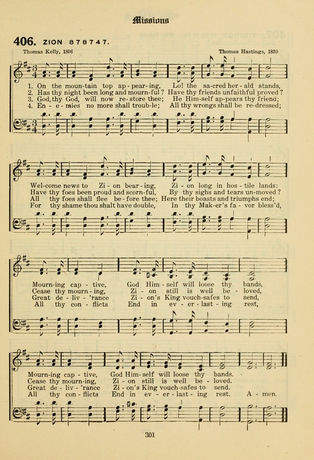 The Evangelical Hymnal page 303