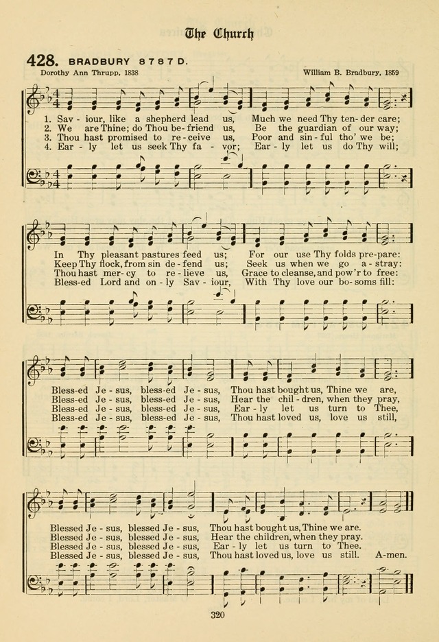 The Evangelical Hymnal page 322