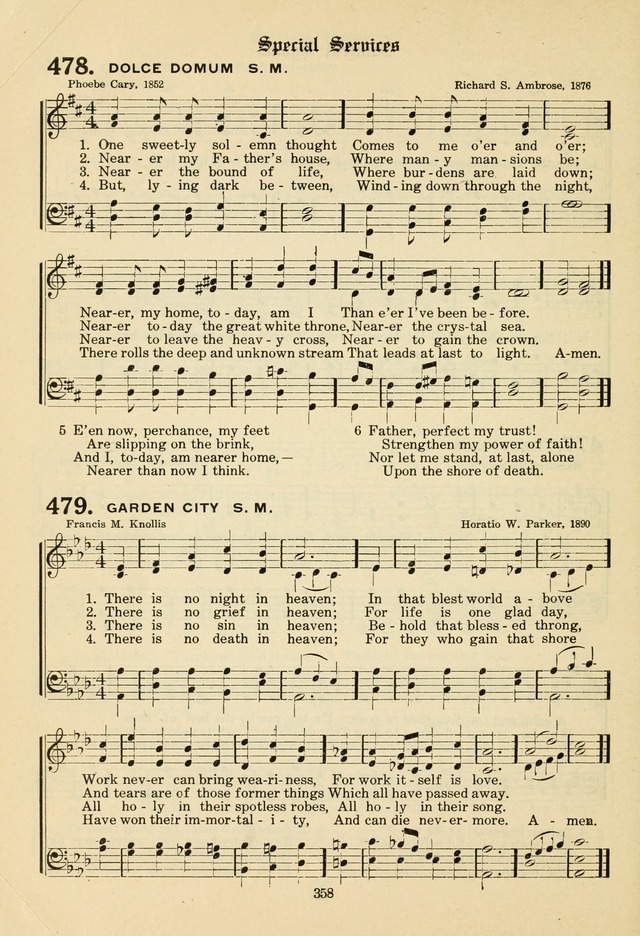 The Evangelical Hymnal page 360