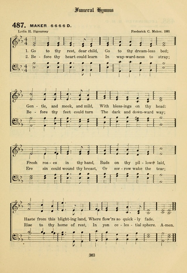 The Evangelical Hymnal page 365