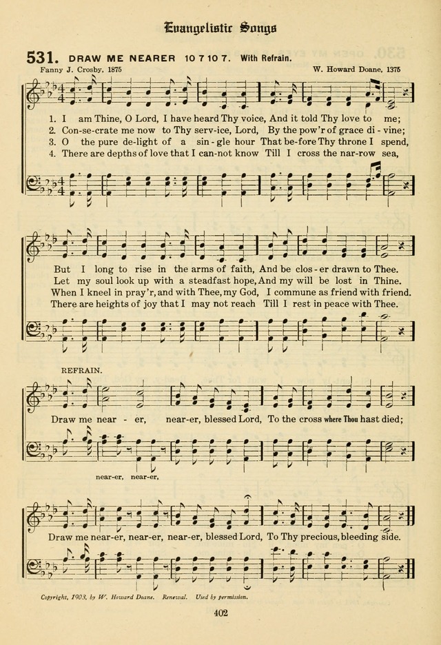 The Evangelical Hymnal page 404