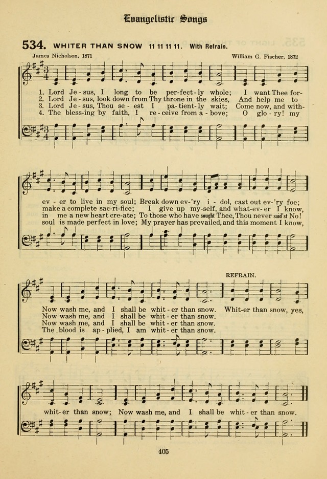 The Evangelical Hymnal page 407