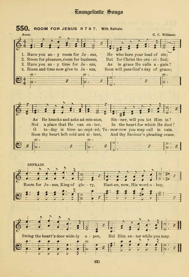 The Evangelical Hymnal page 423