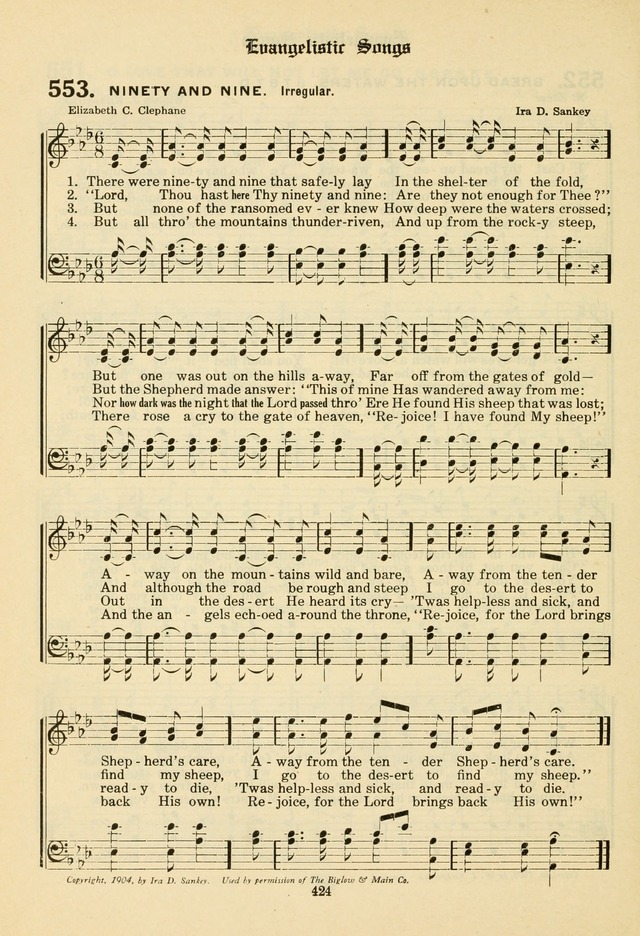 The Evangelical Hymnal page 426