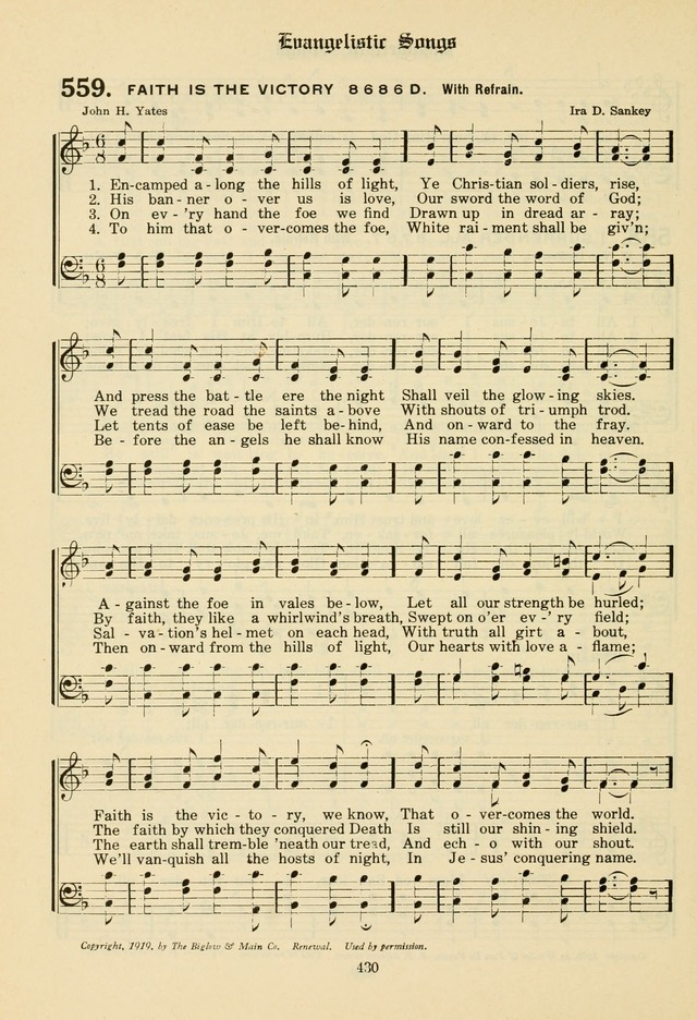 The Evangelical Hymnal page 432