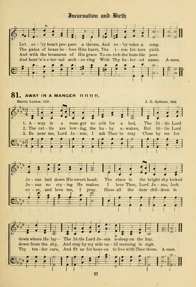 The Evangelical Hymnal page 59