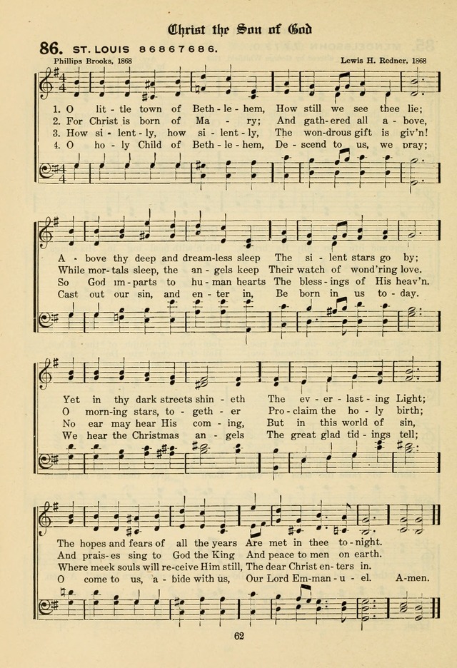 The Evangelical Hymnal page 64