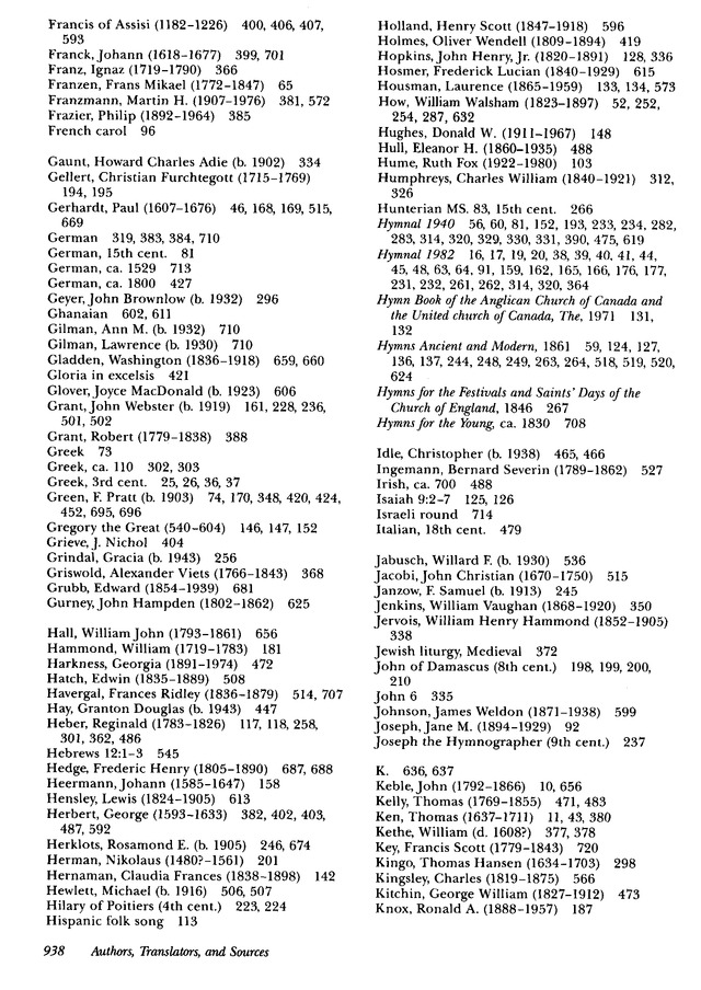 The Hymnal 1982: according to the use of the Episcopal Church page 940