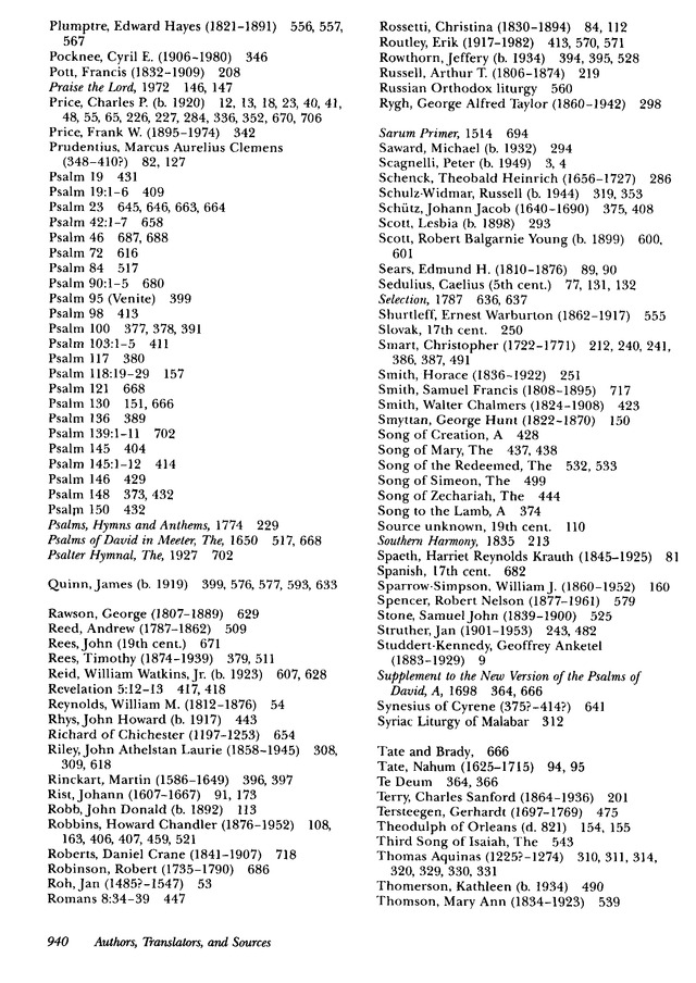 The Hymnal 1982: according to the use of the Episcopal Church page 942