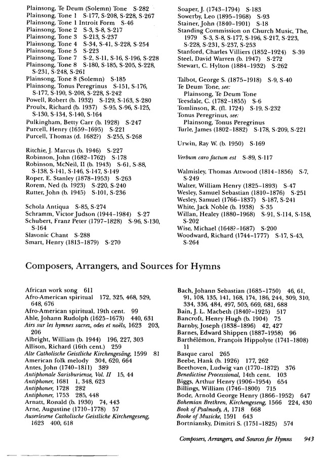 The Hymnal 1982: according to the use of the Episcopal Church page 945