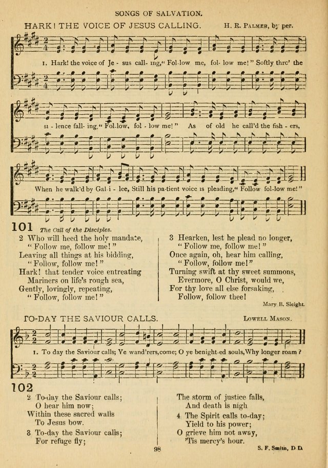 The Epworth Hymnal No. 2: containing standard hymns of the Church, Songs for the Sunday-school, songs for social services, Songs for Young People