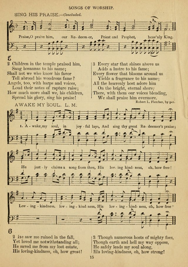 The Epworth Hymnal No. 2: containing standard hymns of the Church, Songs for the Sunday-school, songs for social services, Songs for Young People