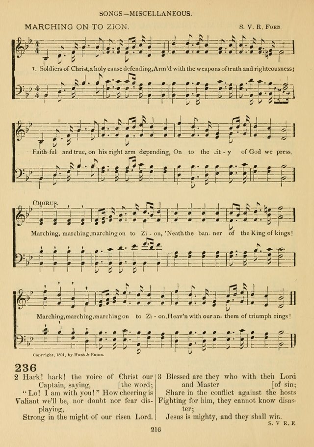 The Epworth Hymnal No. 2: containing standard hymns of the Church, Songs for the Sunday-school, songs for social services, Songs for Young People