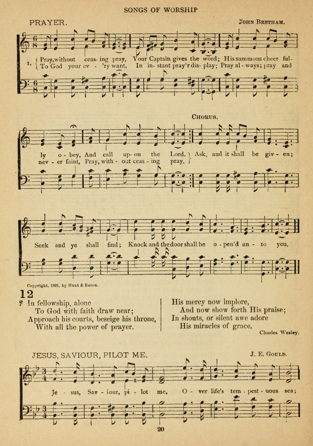 The Epworth Hymnal No. 2: containing standard hymns of the Church, Songs for the Sunday-school, songs for social services, Songs for Young People