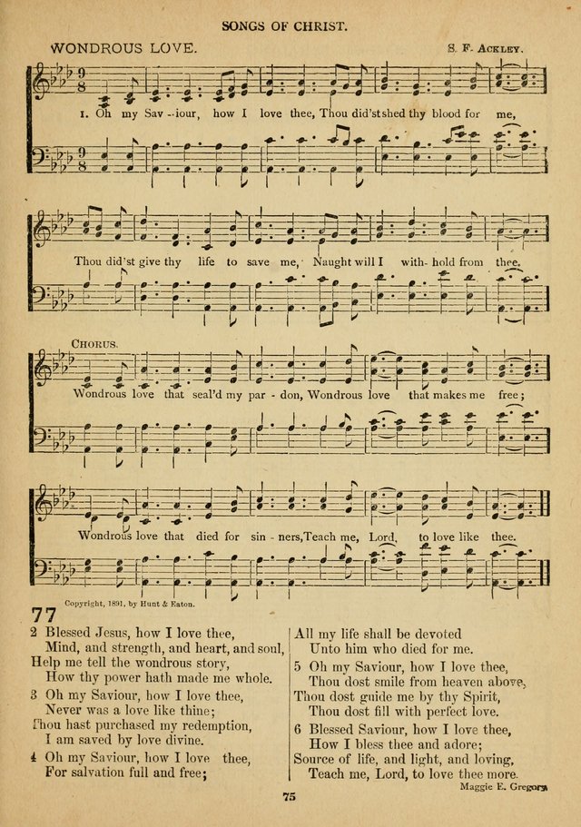 The Epworth Hymnal No. 2: containing standard hymns of the Church, Songs for the Sunday-school, songs for social services, Songs for Young People