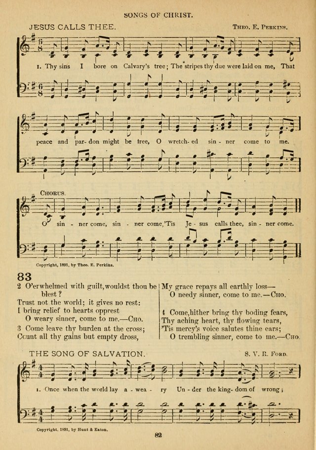 The Epworth Hymnal No. 2: containing standard hymns of the Church, Songs for the Sunday-school, songs for social services, Songs for Young People