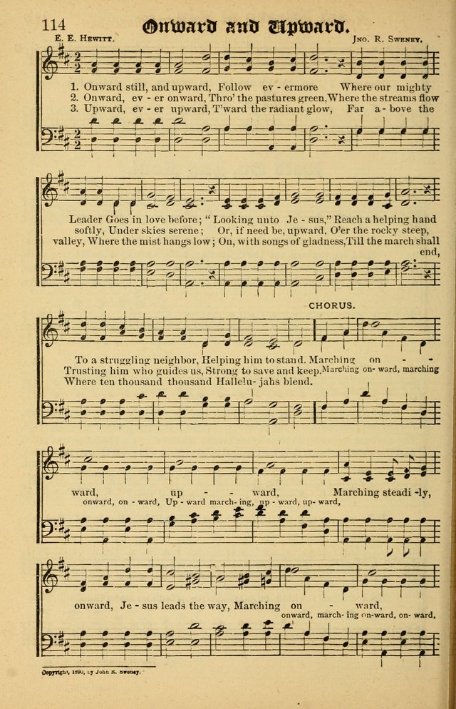 The Emory Hymnal No. 2: sacred hymns and music for use in public worship, Sunday-schools, social meetings and family worship page 116