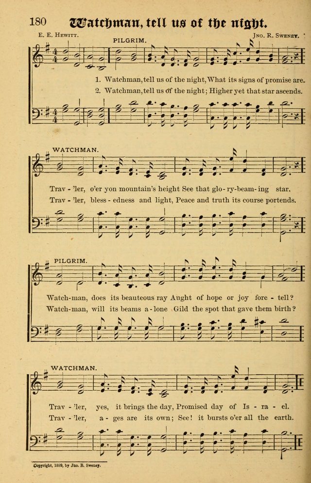 The Emory Hymnal No. 2: sacred hymns and music for use in public worship, Sunday-schools, social meetings and family worship page 182