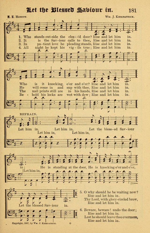 The Emory Hymnal No. 2: sacred hymns and music for use in public worship, Sunday-schools, social meetings and family worship page 183