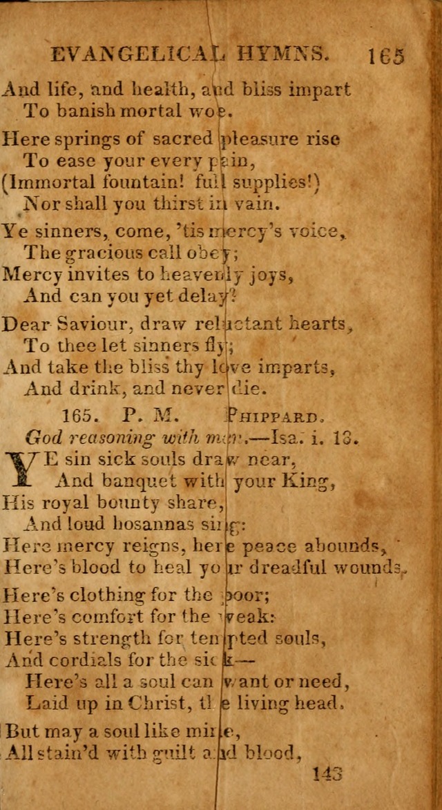 Evangelical Hymns: for private, family, social, and public worship; selected from various authors (3rd ed. enl.) page 143