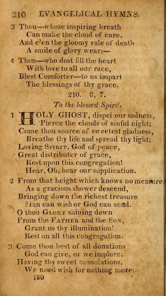 Evangelical Hymns: for private, family, social, and public worship; selected from various authors (3rd ed. enl.) page 180