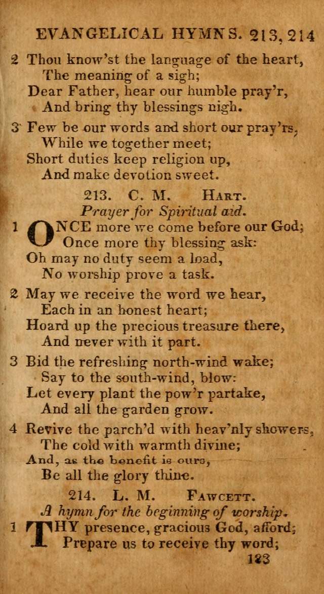 Evangelical Hymns: for private, family, social, and public worship; selected from various authors (3rd ed. enl.) page 183