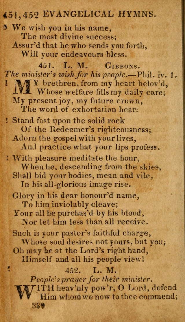 Evangelical Hymns: for private, family, social, and public worship; selected from various authors (3rd ed. enl.) page 380