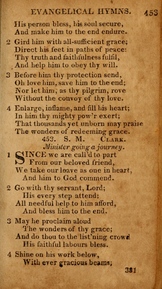 Evangelical Hymns: for private, family, social, and public worship; selected from various authors (3rd ed. enl.) page 381