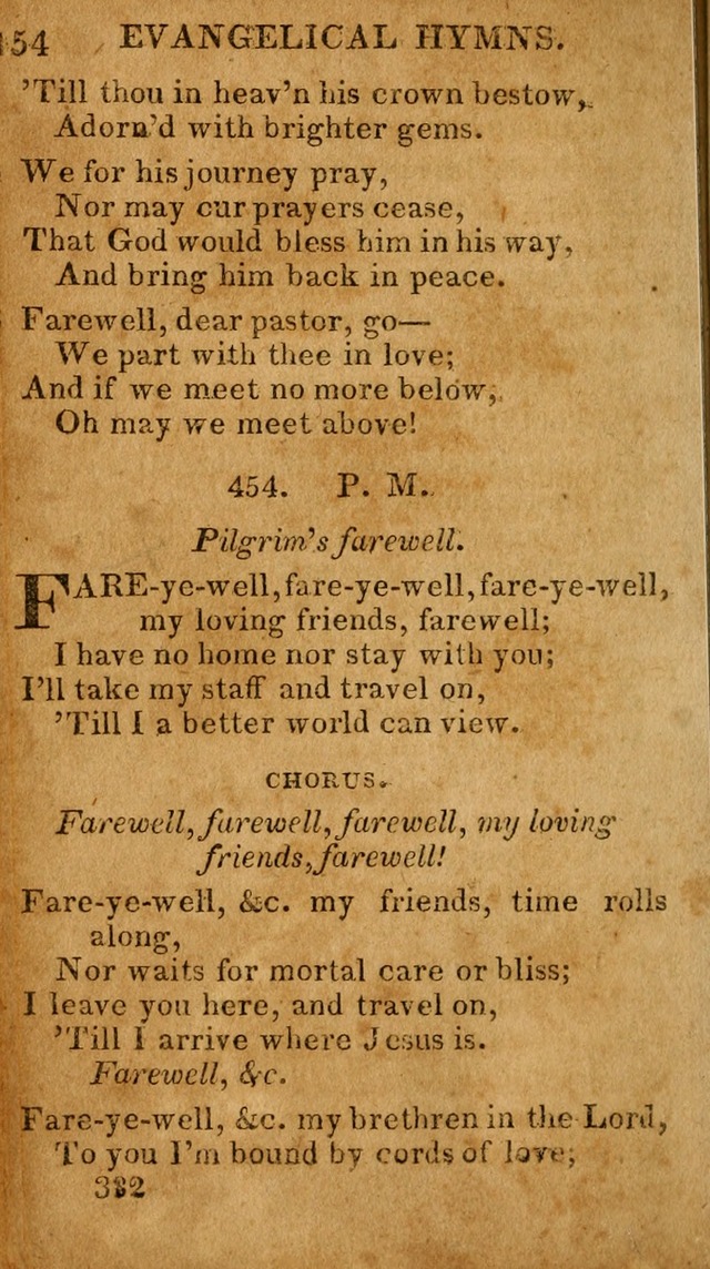 Evangelical Hymns: for private, family, social, and public worship; selected from various authors (3rd ed. enl.) page 382