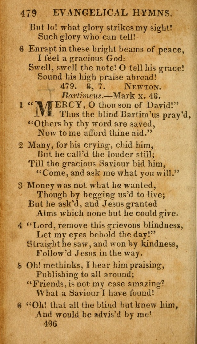 Evangelical Hymns: for private, family, social, and public worship; selected from various authors (3rd ed. enl.) page 406