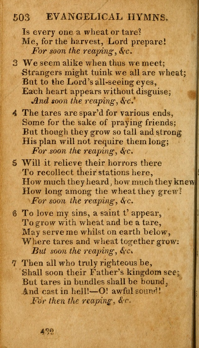 Evangelical Hymns: for private, family, social, and public worship; selected from various authors (3rd ed. enl.) page 432