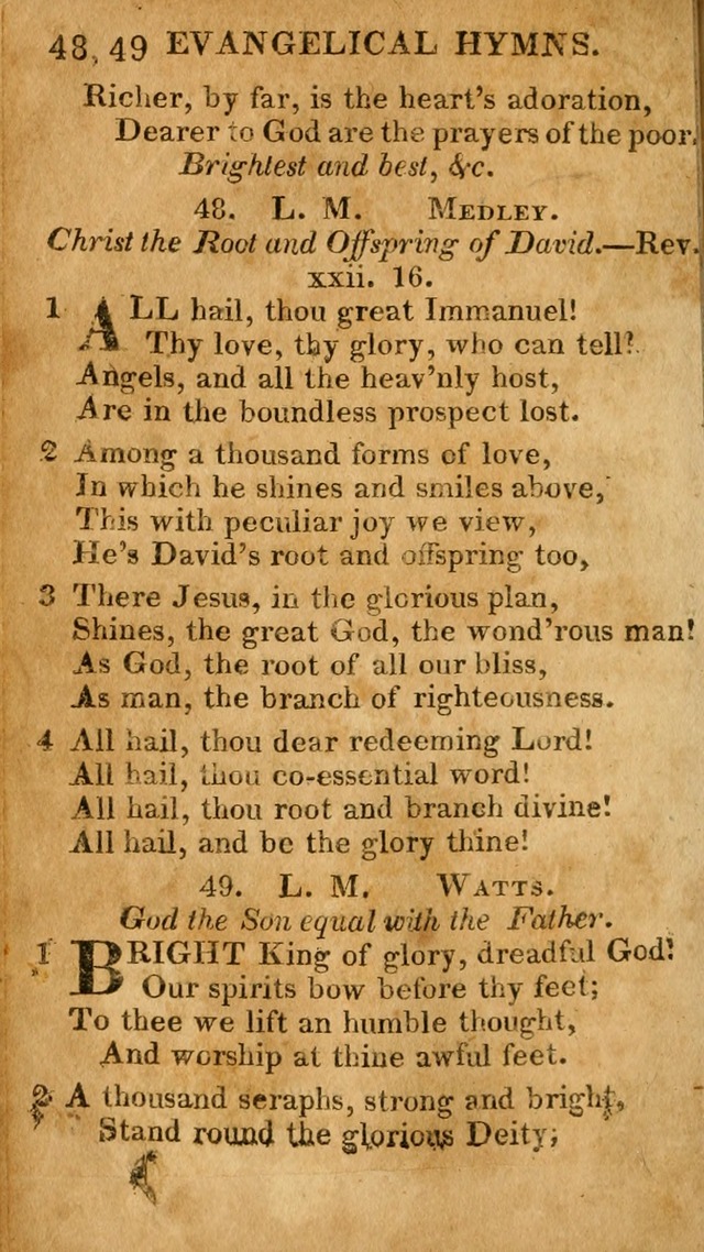 Evangelical Hymns: for private, family, social, and public worship; selected from various authors (3rd ed. enl.) page 44