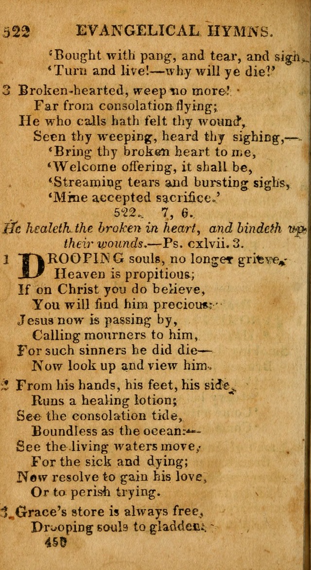 Evangelical Hymns: for private, family, social, and public worship; selected from various authors (3rd ed. enl.) page 456