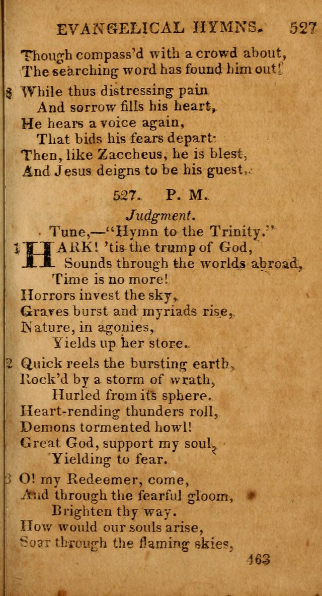 Evangelical Hymns: for private, family, social, and public worship; selected from various authors (3rd ed. enl.) page 463