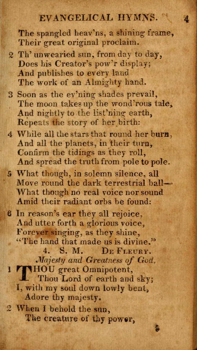 Evangelical Hymns: for private, family, social, and public worship; selected from various authors (3rd ed. enl.) page 5