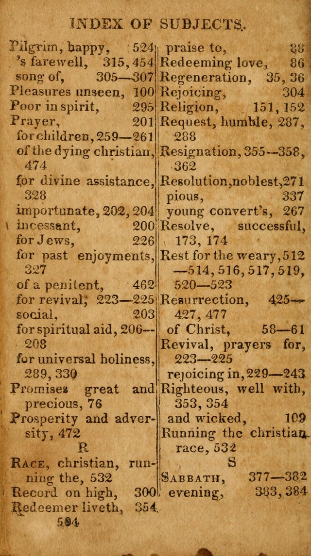 Evangelical Hymns: for private, family, social, and public worship; selected from various authors (3rd ed. enl.) page 504