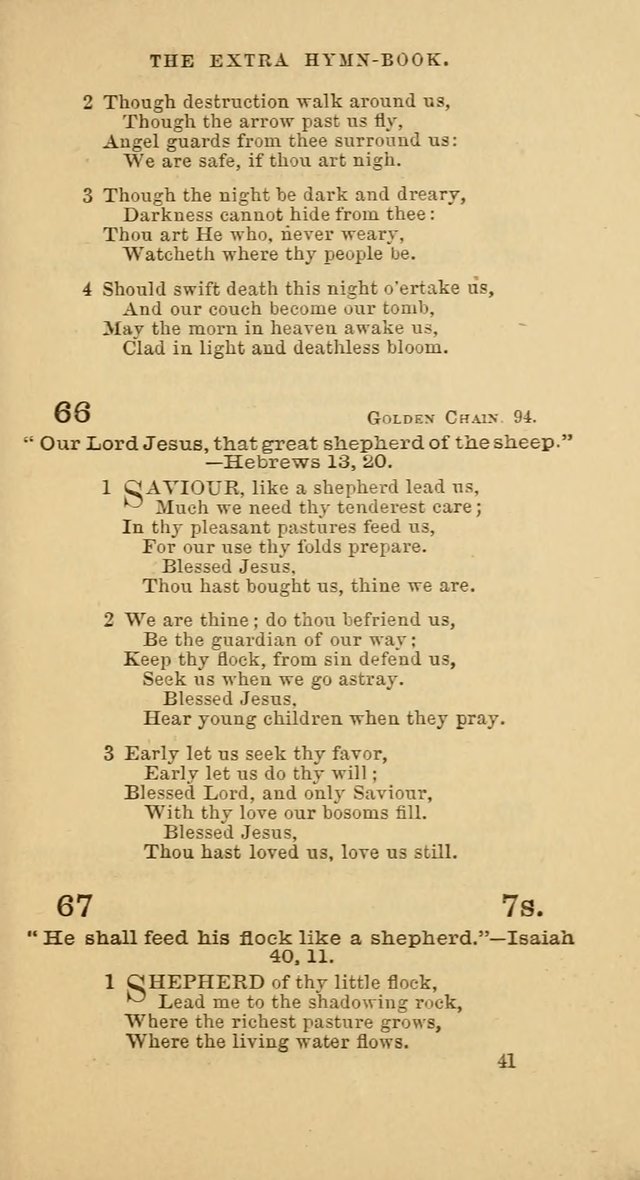 The Extra Hymn Book page 41