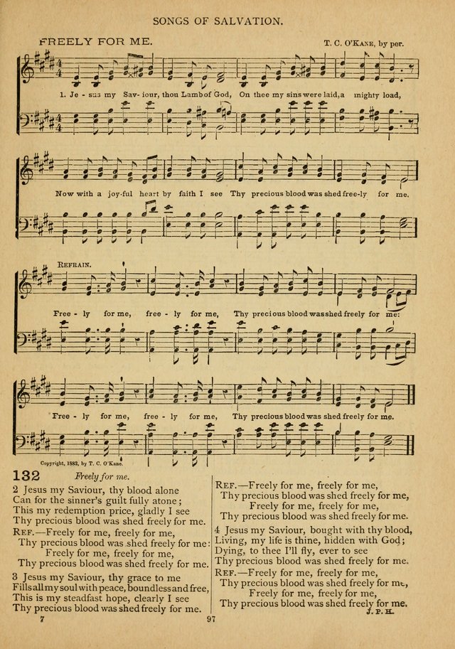 The Epworth Hymnal: containing standard hymns of the Church, songs for the Sunday-School, songs for social services, songs for the home circle, songs for special occasions page 102