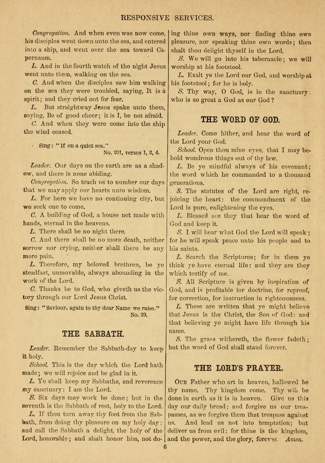 The Epworth Hymnal: containing standard hymns of the Church, songs for the Sunday-School, songs for social services, songs for the home circle, songs for special occasions page 11