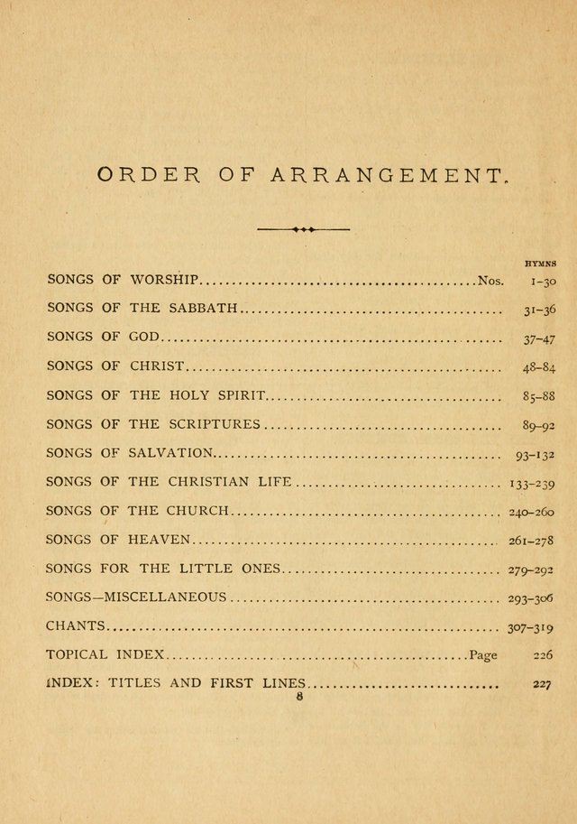 The Epworth Hymnal: containing standard hymns of the Church, songs for the Sunday-School, songs for social services, songs for the home circle, songs for special occasions page 13