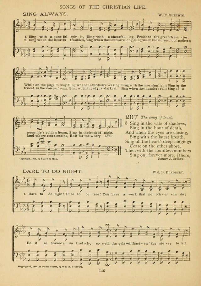 The Epworth Hymnal: containing standard hymns of the Church, songs for the Sunday-School, songs for social services, songs for the home circle, songs for special occasions page 151