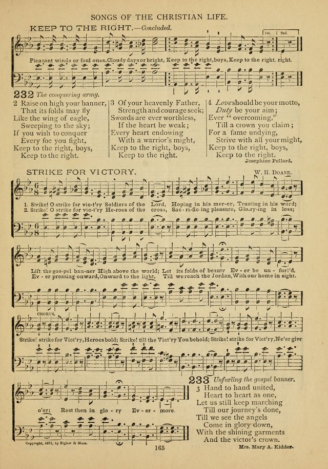 The Epworth Hymnal: containing standard hymns of the Church, songs for the Sunday-School, songs for social services, songs for the home circle, songs for special occasions page 170