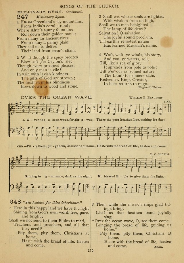 The Epworth Hymnal: containing standard hymns of the Church, songs for the Sunday-School, songs for social services, songs for the home circle, songs for special occasions page 180