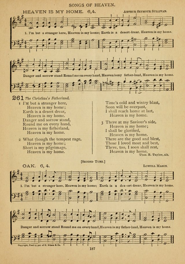 The Epworth Hymnal: containing standard hymns of the Church, songs for the Sunday-School, songs for social services, songs for the home circle, songs for special occasions page 192