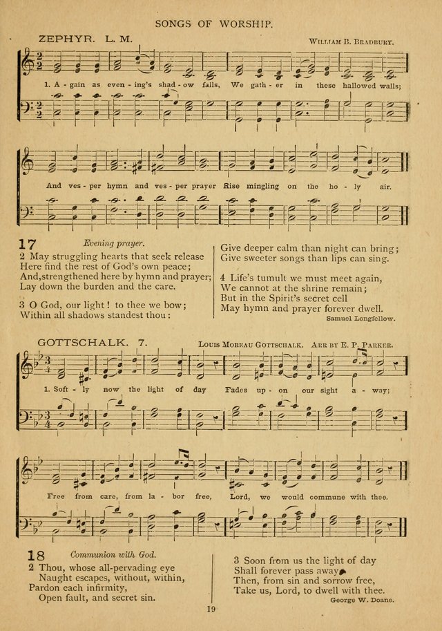 The Epworth Hymnal: containing standard hymns of the Church, songs for the Sunday-School, songs for social services, songs for the home circle, songs for special occasions page 24